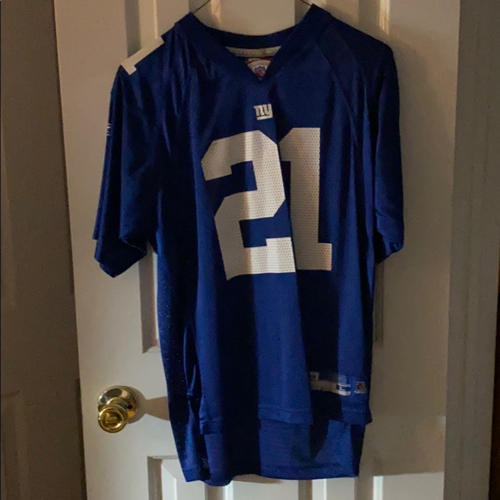 Tiki barber giants jersey